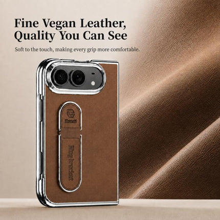 Invisible Stand Design Integrated Film Phone Case, For iPhone Duo