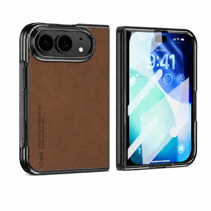 i.Crystal Lambskin Integrated Film Phone Case, For iPhone Duo