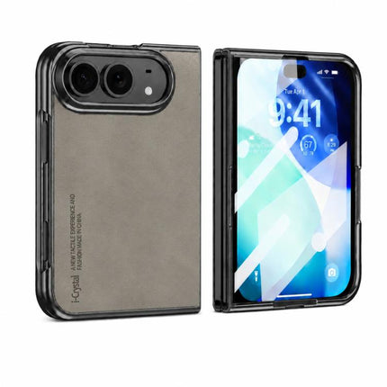 i.Crystal Lambskin Integrated Film Phone Case, For iPhone Duo