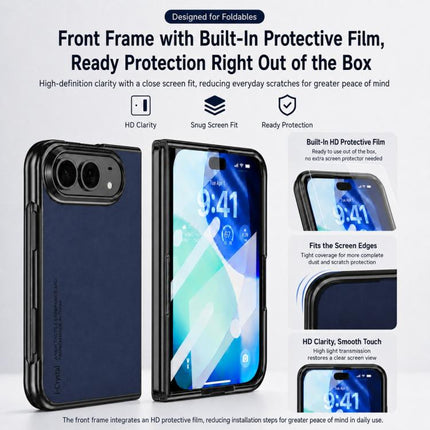 i.Crystal Lambskin Integrated Film Phone Case, For iPhone Duo