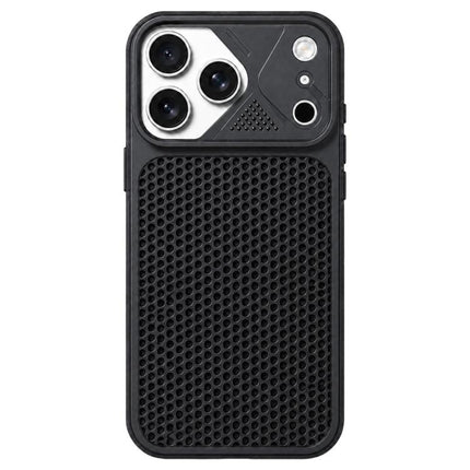 Mecha Style Heat Dissipation Mesh TPU Phone Case, For iPhone 18, For iPhone 18 Pro, For iPhone 18 Pro Max