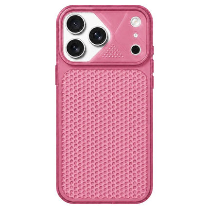 Mecha Style Heat Dissipation Mesh TPU Phone Case, For iPhone 18, For iPhone 18 Pro, For iPhone 18 Pro Max