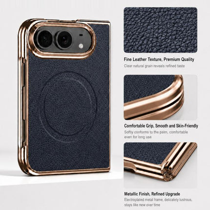Litchi Texture Magnetic Integrated Film Phone Case, For iPhone Duo
