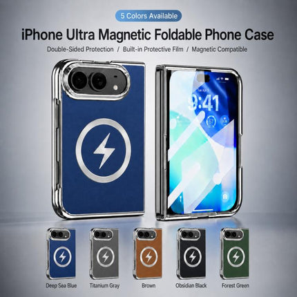 Flash Magnetic Integrated Film Phone Case, For iPhone Duo