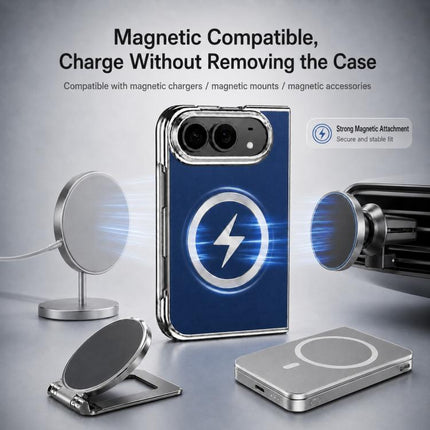 Flash Magnetic Integrated Film Phone Case, For iPhone Duo