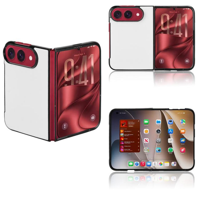 PU Leather PC Phone Case, For iPhone Duo