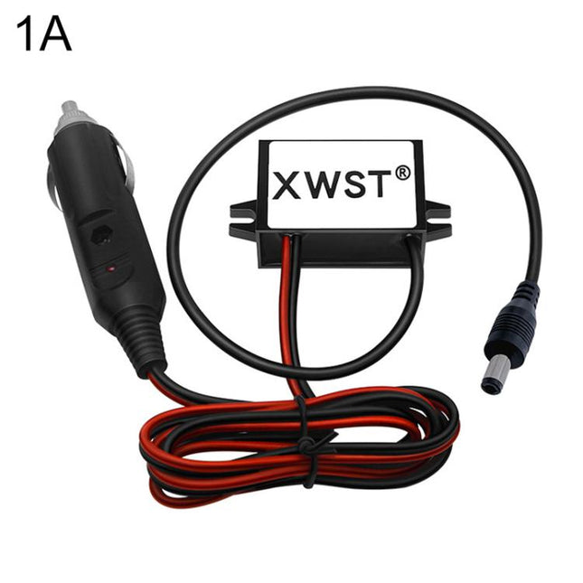 XWST Female Cigarette Lighter to DC 5.5 X 2.1mm Male Car Power Module, 1A, 2A, 3A, 4A, 5A