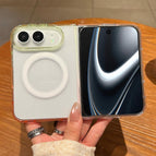 For iPhone Duo / Blue Green + Pink