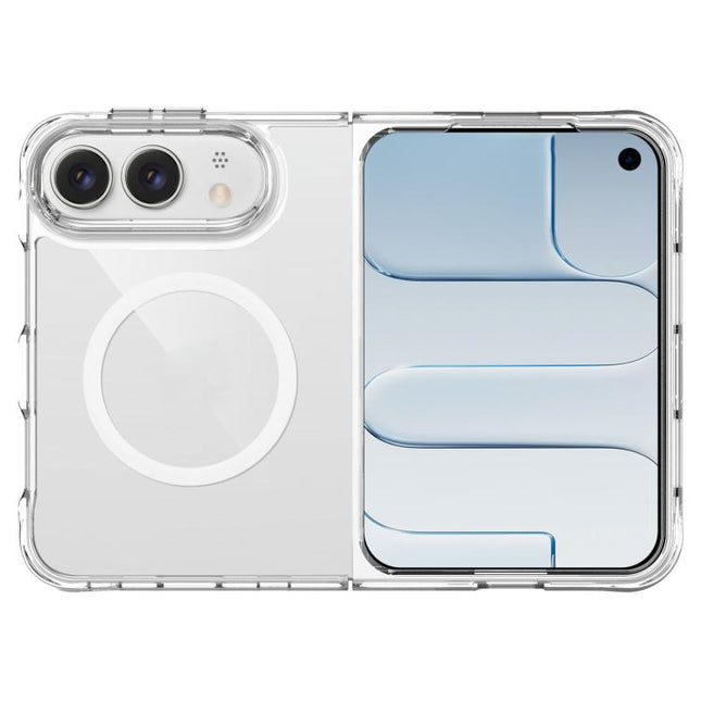 TPU + PC Hybrid 2.5mm Thick Shockproof Magnetic Phone Case, For iPhone Duo