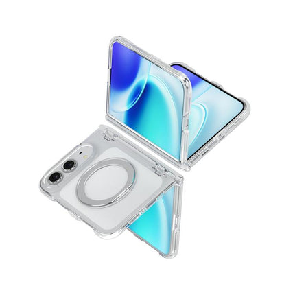 Terminator Style 360 Degree Rotation Holder Magnetic Phone Case, For iPhone Duo