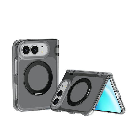 Terminator Style 360 Degree Rotation Holder Magnetic Phone Case, For iPhone Duo