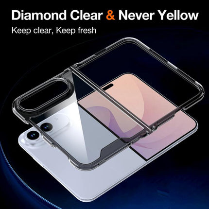 Crystal Acrylic Flat Phone Case, For iPhone Duo