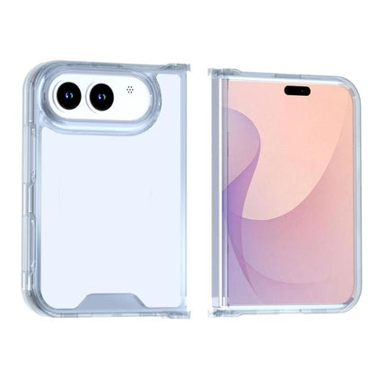 Crystal Acrylic Flat Phone Case, For iPhone Duo