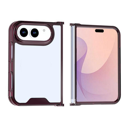 Crystal Acrylic Flat Phone Case, For iPhone Duo
