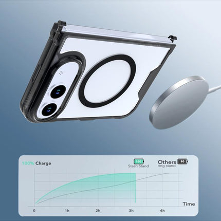 Crystal Acrylic Magnetic Phone Case, For iPhone Duo