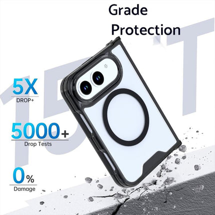 Crystal Acrylic Magnetic Phone Case, For iPhone Duo