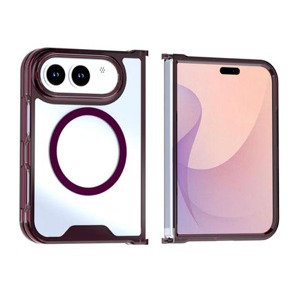Crystal Acrylic Magnetic Phone Case, For iPhone Duo