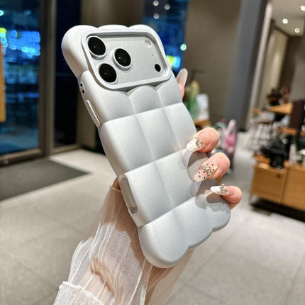 Solid Color Cloud Square TPU Phone Case, For iPhone 18, For iPhone 18 Pro, For iPhone 18 Pro Max