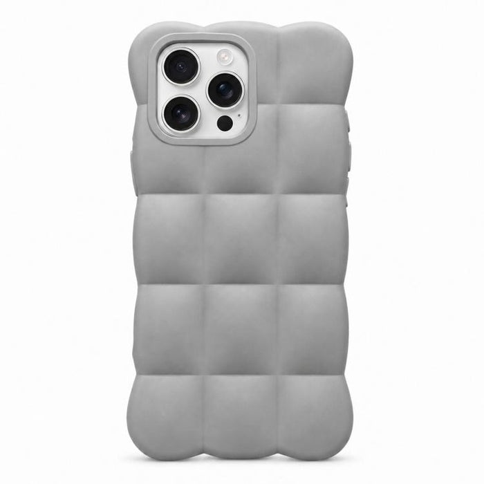 Solid Color Cloud Square TPU Phone Case, For iPhone 16 Pro Max, For iPhone 16 Pro, For iPhone 16 Plus