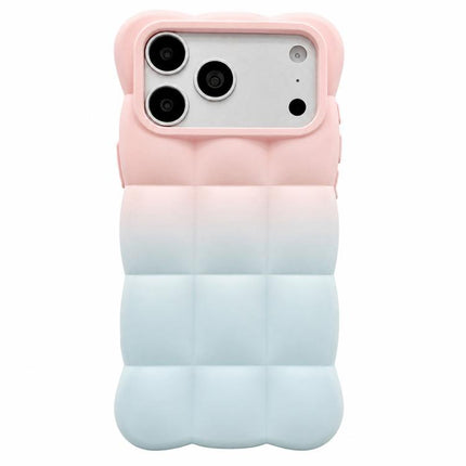 Gradient Cloud Square TPU Phone Case, For iPhone 18, For iPhone 18 Pro, For iPhone 18 Pro Max