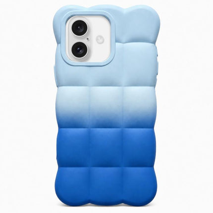 Gradient Cloud Square TPU Phone Case, For iPhone 18, For iPhone 18 Pro, For iPhone 18 Pro Max