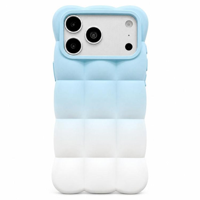 Gradient Cloud Square TPU Phone Case, For iPhone 17 Pro Max, For iPhone 17 Pro, For iPhone 17