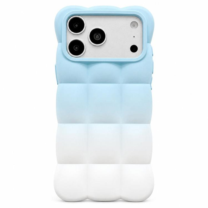 Gradient Cloud Square TPU Phone Case, For iPhone 17 Pro Max, For iPhone 17 Pro, For iPhone 17