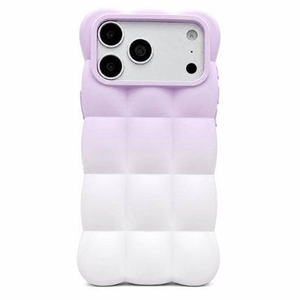 Gradient Cloud Square TPU Phone Case, For iPhone 17 Pro Max, For iPhone 17 Pro, For iPhone 17