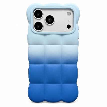 Gradient Cloud Square TPU Phone Case, For iPhone 17 Pro Max, For iPhone 17 Pro, For iPhone 17