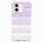 For iPhone 16 Plus / Purple White