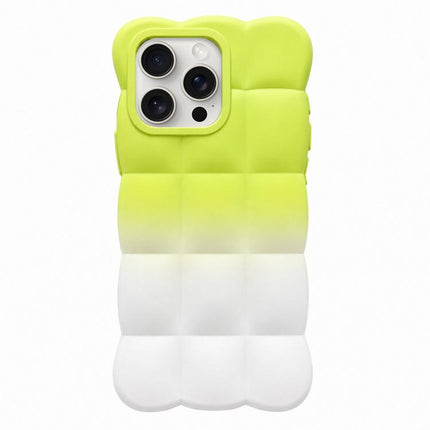 Gradient Cloud Square TPU Phone Case, For iPhone 16, For iPhone 15 Pro Max, For iPhone 15 Pro