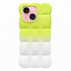 For iPhone 15 Plus / Green White