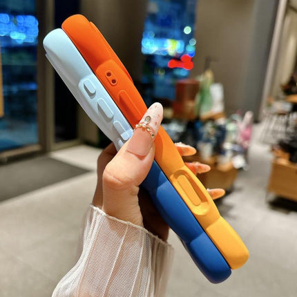 Gradient Cloud Square TPU Phone Case, For iPhone 18, For iPhone 18 Pro, For iPhone 18 Pro Max