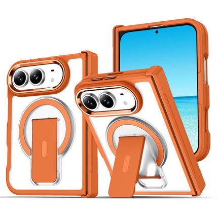 Invisible Fold Holder Magnetic Phone Case, For iPhone Duo