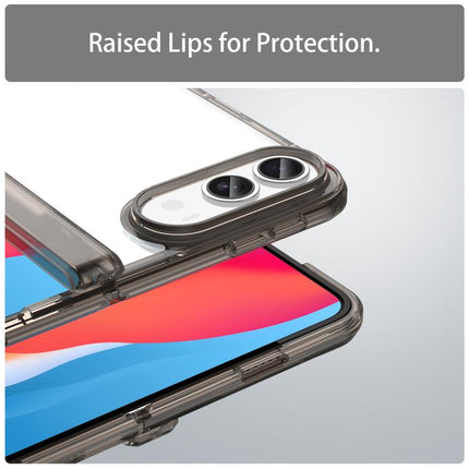 PC Hybrid TPU Airbag Folding Center Axis Phone Case, For iPhone Duo