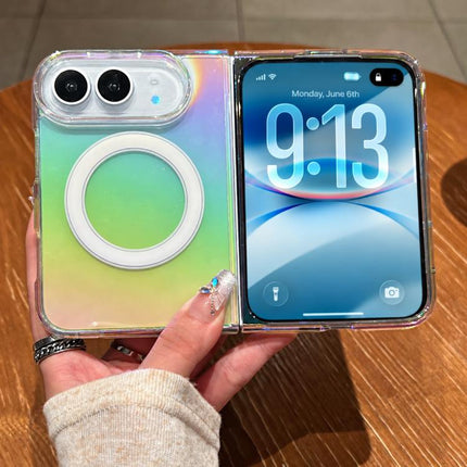 Gradient Color MagSafe Airbag Full Coverage Phone Case, For iPhone Duo