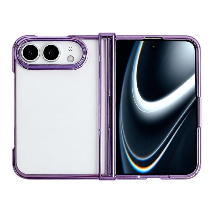 Three Parts 6D Electroplating PC Shockproof Phone Case, For iPhone Duo