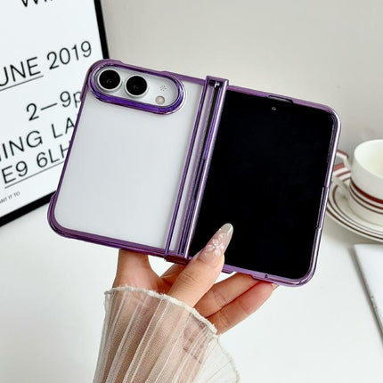 Three Parts 6D Electroplating PC Shockproof Phone Case, For iPhone Duo