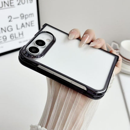 Three Parts 6D Electroplating PC Shockproof Phone Case, For iPhone Duo