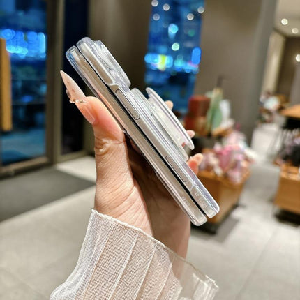 Axial Magnetic Shell Pattern Phone Case with 360 Holder, For iPhone Duo
