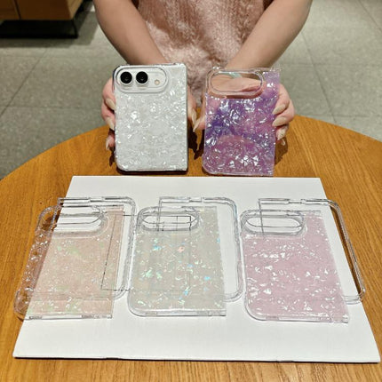 Shell Pattern Two-section PC Phone Case, For iPhone Duo
