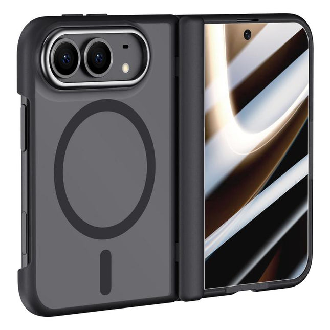 Shield Series Integrated HD Film Matte Frosted Magnetic Phone Case, For iPhone Duo