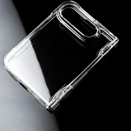 Clear Central Axis PC Phone Case, For iPhone Duo