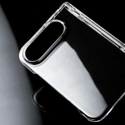 Clear Central Axis PC Phone Case, For iPhone Duo