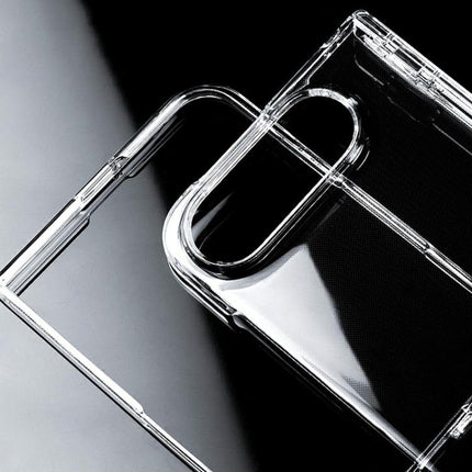 Clear Central Axis PC Phone Case, For iPhone Duo