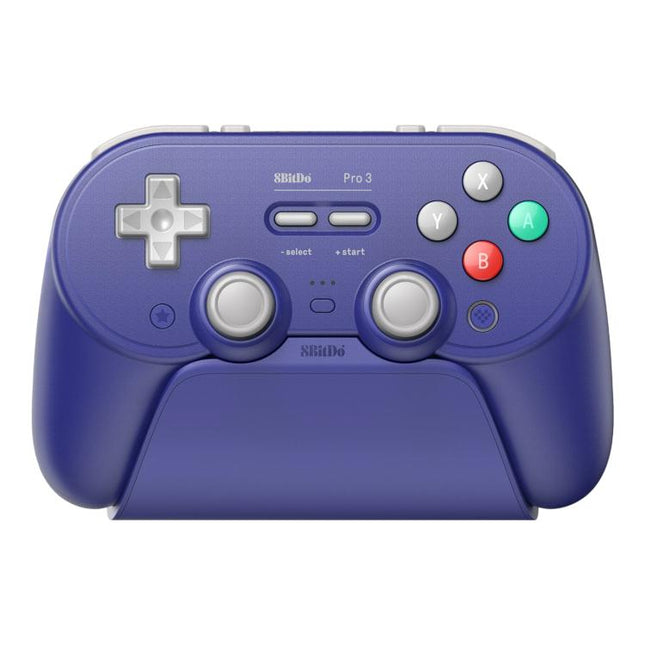 8BitDo Pro 3 Wireless Controller – TMR Joysticks, Dual Triggers, Charging Dock