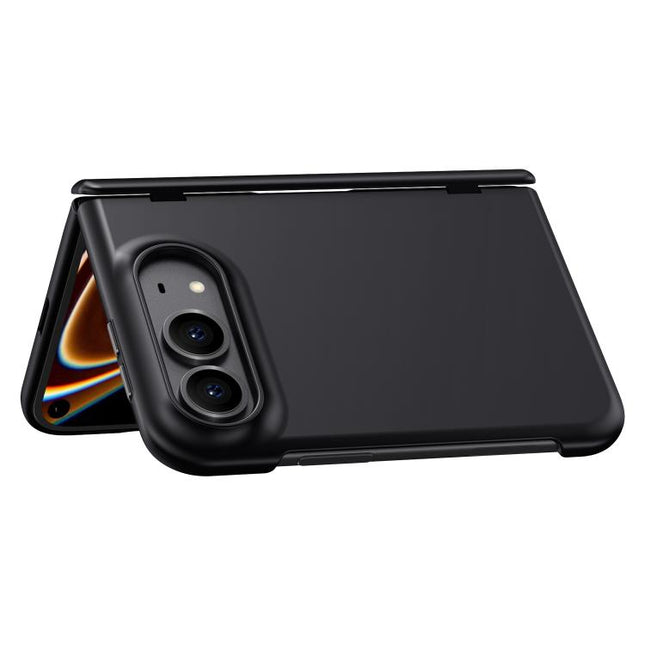 Crazy Series Integrated Privacy Film Skin Feel Center Axis Phone Case, For iPhone Duo