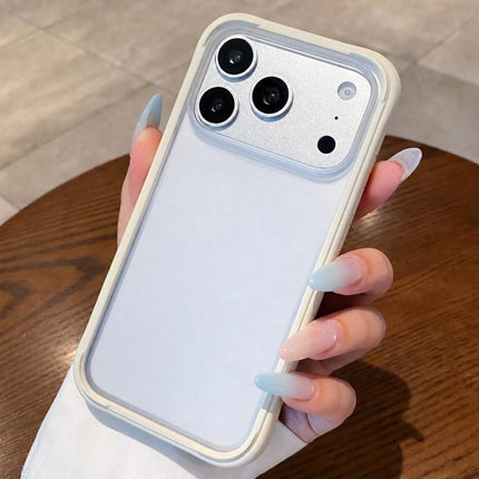 Silicone Frame Bumper Frosted Back Panel Phone Case, For iPhone 18, For iPhone 18 Pro, For iPhone 18 Pro Max, For iPhone 17 Pro Max