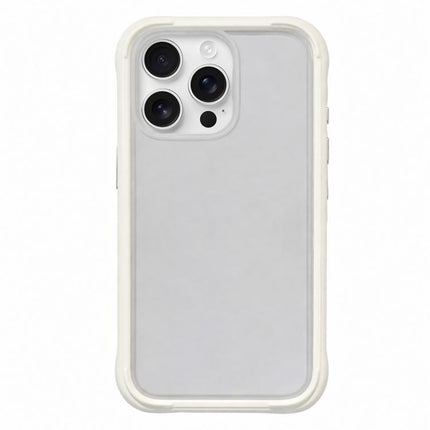 Silicone Frame Bumper Frosted Back Panel Phone Case, For iPhone 17 Pro, For iPhone 17, For iPhone 16 Pro Max, For iPhone 16 Pro