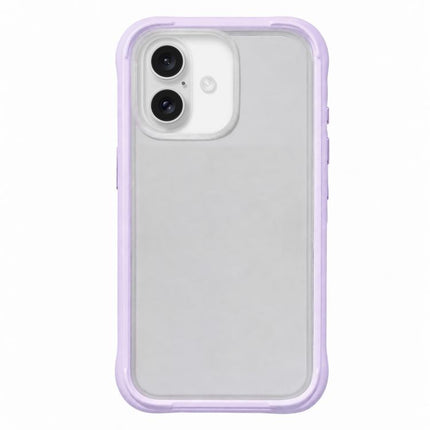 Silicone Frame Bumper Frosted Back Panel Phone Case, For iPhone 16